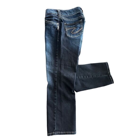 Silver Jean Co. Denim Suki mid Capri jean size 28x23 - Picture 7 of 9